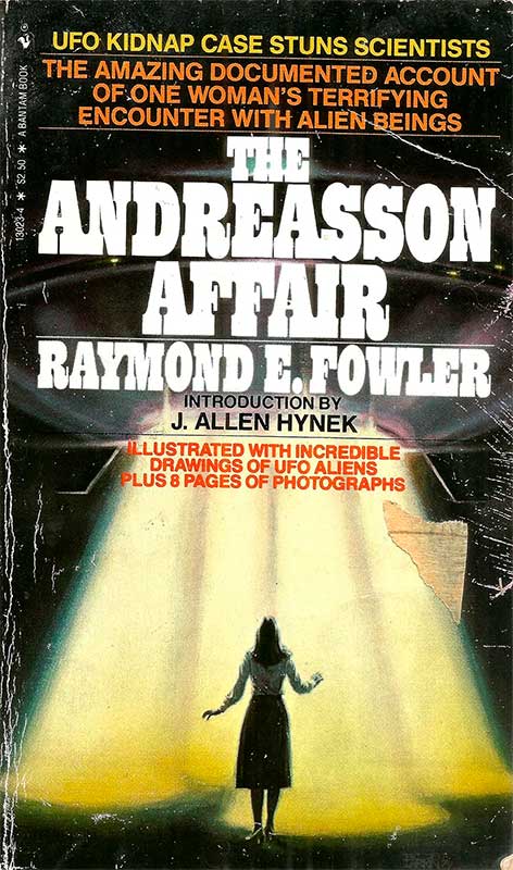 Книга Раймонда Фаулера «The Andreasson Affair» Книга Раймонда Фаулера «The Andreasson Affair»